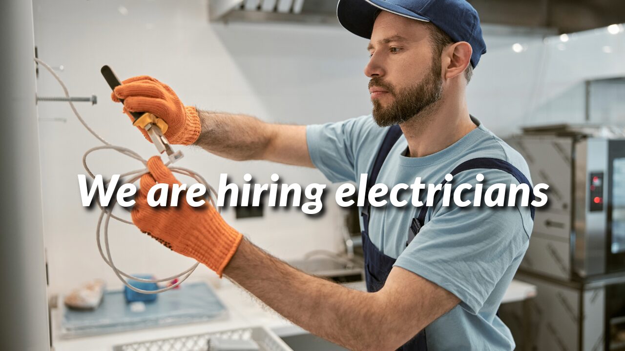 we are hiring electricians in gainesville area